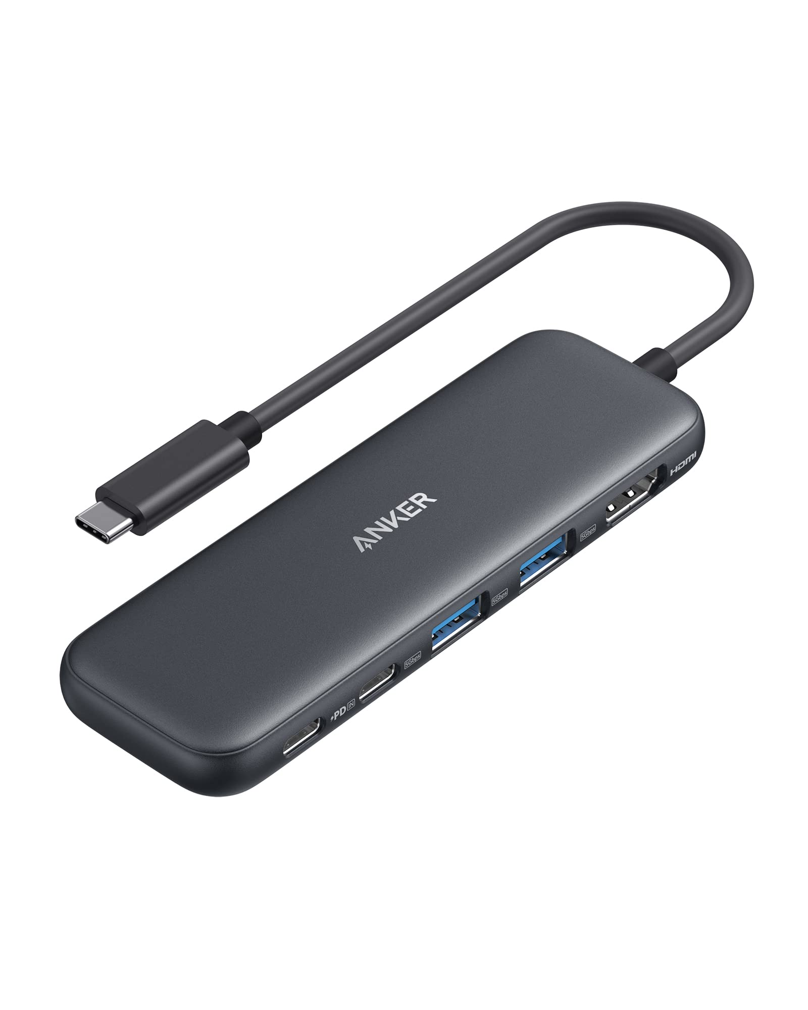 ANKER USB C Hub USBC - HDMI Splitter с дисплеем 4K 1 x Powered 5 Гбит/с 2 x Powered 5 Гбит/с портов данных для MacBook MacBook Dell и других 5-в-1 USB-C и чёрный
ANKER USB C Hub USBC - HDMI Splitter с дисплеем 4K 1 x Powered 5 Гбит/с 2 x Powered 5 Гбит/с портов данных для MacBook MacBook Dell и других 5-в-1 USB-C и чёрный