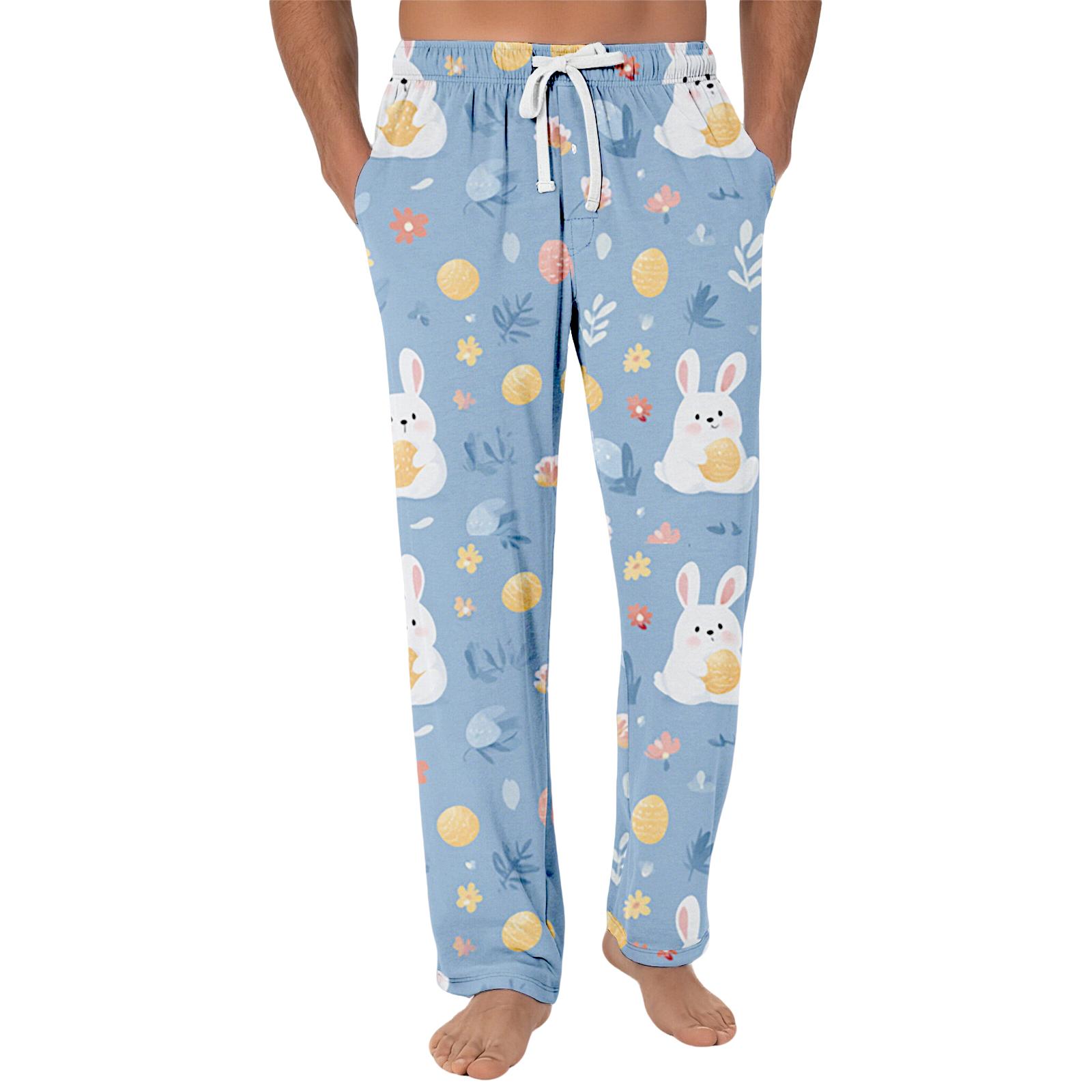 Stripe Pajama Pants Sleepwear Casual Drawstring Elastic Waist Pants Comfy Straight Yoga Loose Trousers XL небо синє кольору
Stripe Pajama Pants Sleepwear Casual Drawstring Elastic Waist Pants Comfy Straight Yoga Loose Trousers XL небо синє кольору