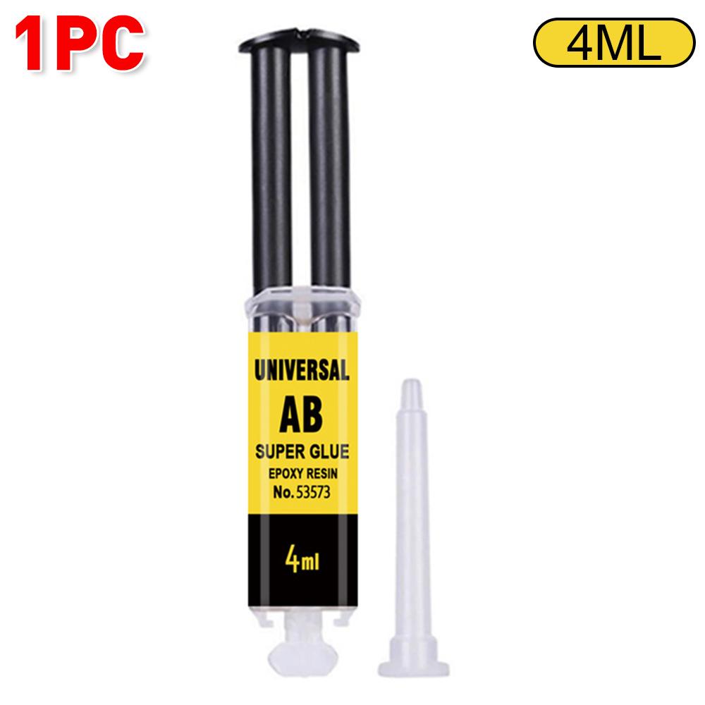 4/25ml Epoxy Resin AB Glue Waterproof Instant Fast Adhesive Repair Strong Super Liquid Glue For Wood Plastic Metal Glue Welding
4/25ml Epoxy Resin AB Glue Waterproof Instant Fast Adhesive Repair Strong Super Liquid Glue For Wood Plastic Metal Glue Welding