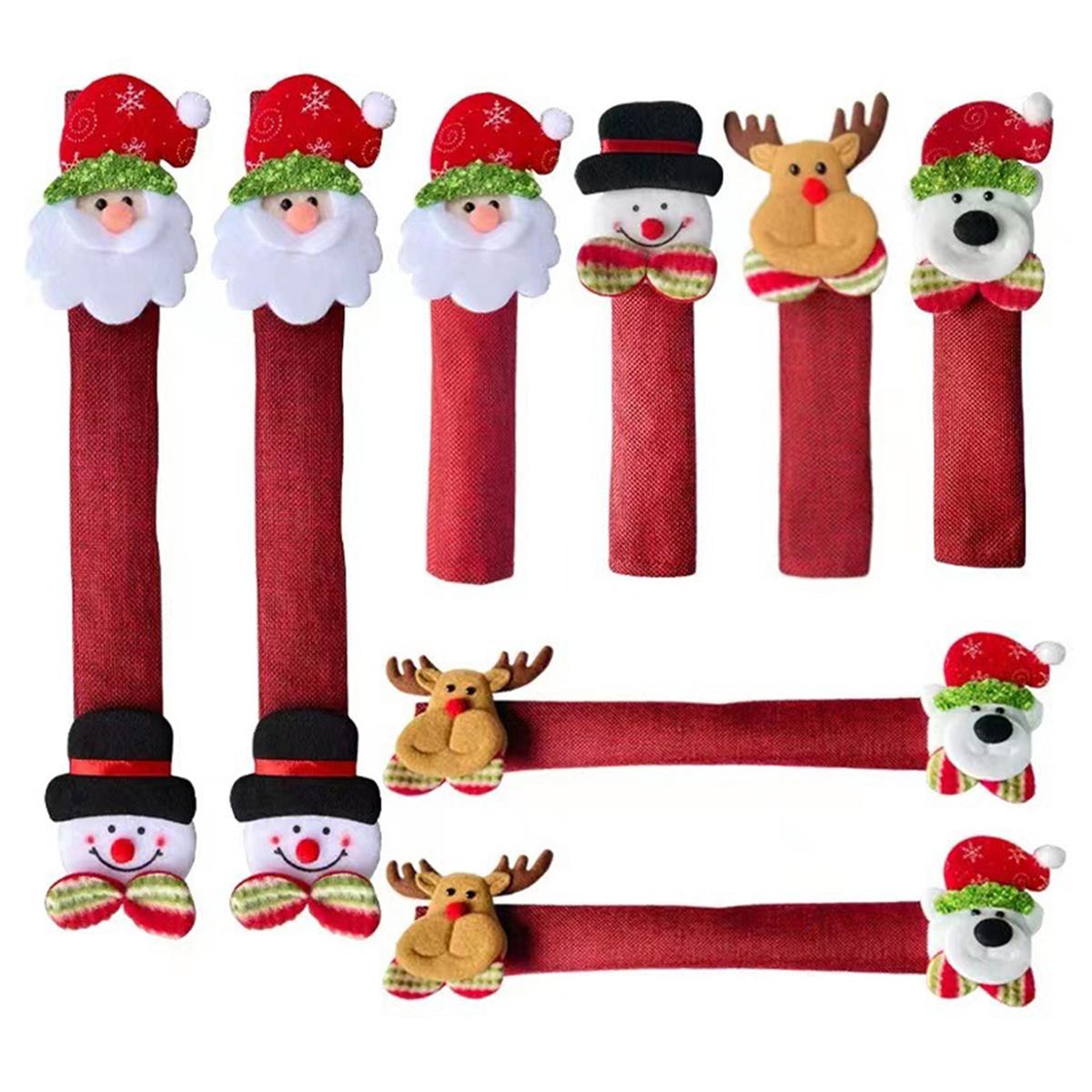 New Christmas Decoration Items: Creative and Cute Home Refrigerator Handles, Gloves, Microwave Oven Covers 8pc красный
New Christmas Decoration Items: Creative and Cute Home Refrigerator Handles, Gloves, Microwave Oven Covers 8pc красный