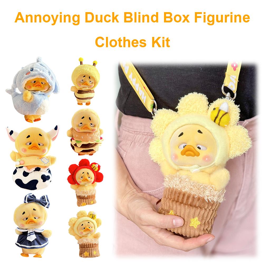 Cute Animal Clothing Upset Duck Plush Series Clothes Accessories Little Yellow Duck Plush Toy Cloth for 15-17cm Annoying Duck
Cute Animal Clothing Upset Duck Plush Series Clothes Accessories Little Yellow Duck Plush Toy Cloth for 15-17cm Annoying Duck
