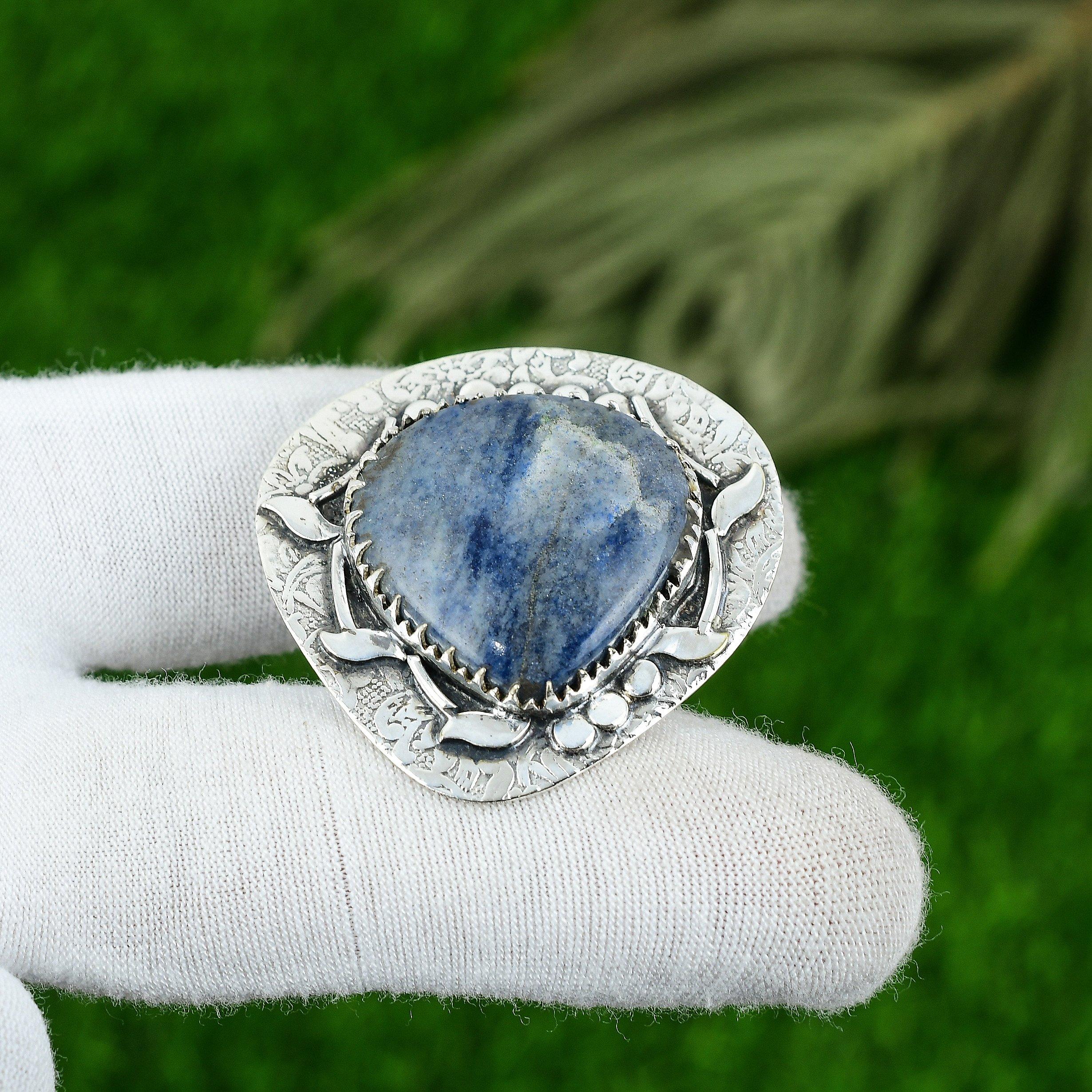 Gift For Her 925 Sterling Silver Natural Sodalite Gemstone Jewelry Pendant
Gift For Her 925 Sterling Silver Natural Sodalite Gemstone Jewelry Pendant