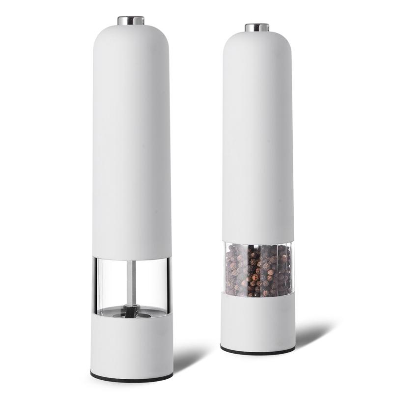 Electric Automatic Mill Pepper and Salt Grinder With LED Light Adjustable Coarseness Spice Grinder Kitchen Cooking Tool
Electric Automatic Mill Pepper and Salt Grinder With LED Light Adjustable Coarseness Spice Grinder Kitchen Cooking Tool