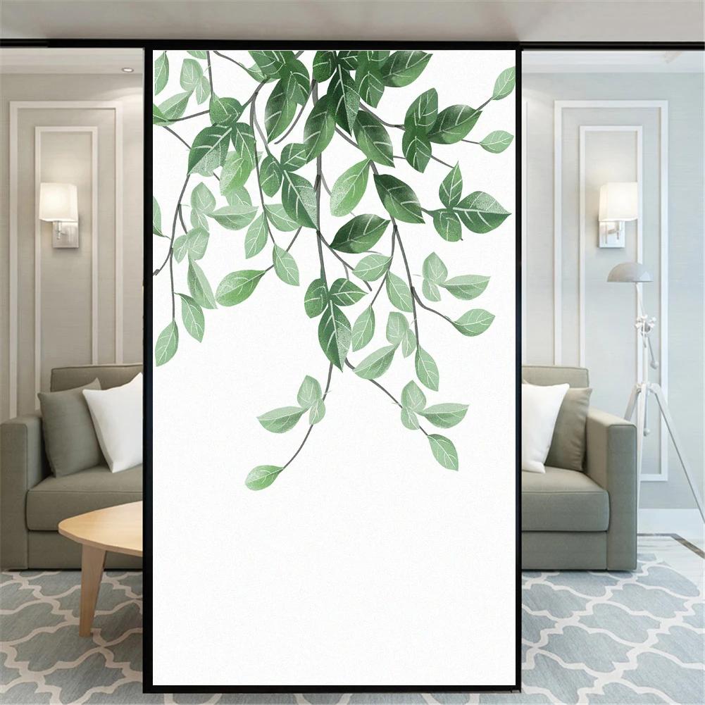 Window Film Privacy Green Leaves Frosted Glass Sticker Heat Insulation and Anti UV Blocking Self Adhesive sticker for Home (as the picture,40x60cm WxH)
Window Film Privacy Green Leaves Frosted Glass Sticker Heat Insulation and Anti UV Blocking Self Adhesive sticker for Home (as the picture,40x60cm WxH)