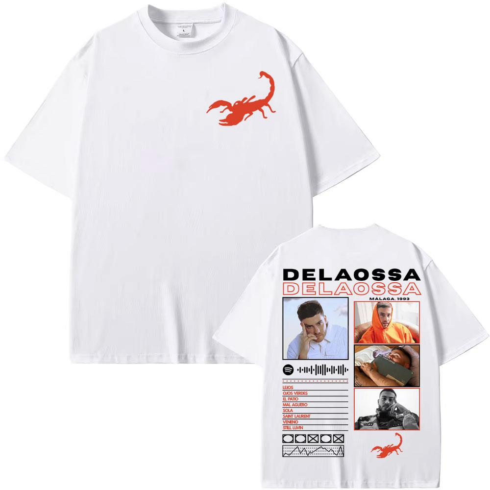 Delaossa Veneno Album 2025 Tour Rapper T-Shirt, Menswear, Casual Comfort Breathable Vintage Fashion Trend Short Sleeve L
Delaossa Veneno Album 2025 Tour Rapper T-Shirt, Menswear, Casual Comfort Breathable Vintage Fashion Trend Short Sleeve L