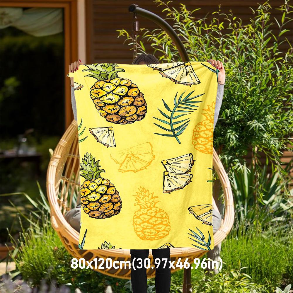 1pc pineapple fruit Outdoor Flannel Blanket Soft Warm All-Season Throw for Sofa Bed Car Camping Office, Cozy Gift Idea1139S 80x120cm(31x47inch)
1pc pineapple fruit Outdoor Flannel Blanket Soft Warm All-Season Throw for Sofa Bed Car Camping Office, Cozy Gift Idea1139S 80x120cm(31x47inch)