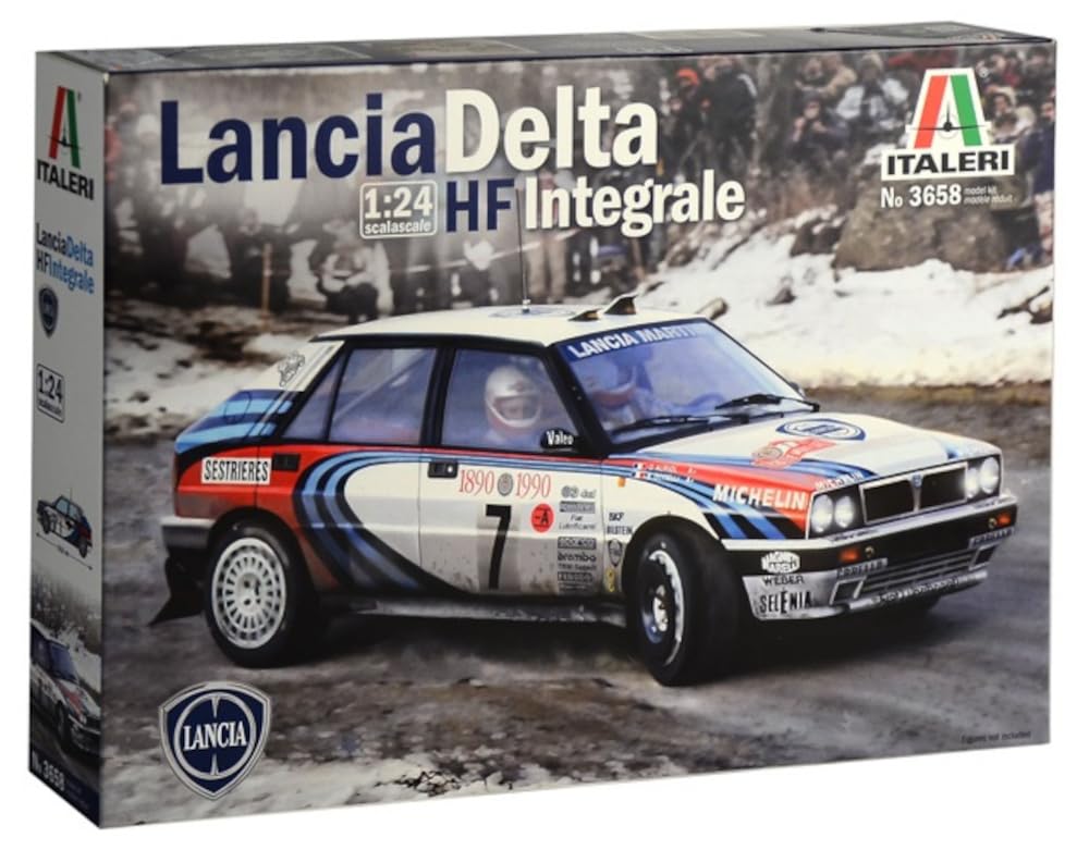PLATZ Italeri Lancia Delta HF Integrale 1990 Ралли Монте-Карло Пластиковая модель IT3658 1/24
PLATZ Italeri Lancia Delta HF Integrale 1990 Ралли Монте-Карло Пластиковая модель IT3658 1/24