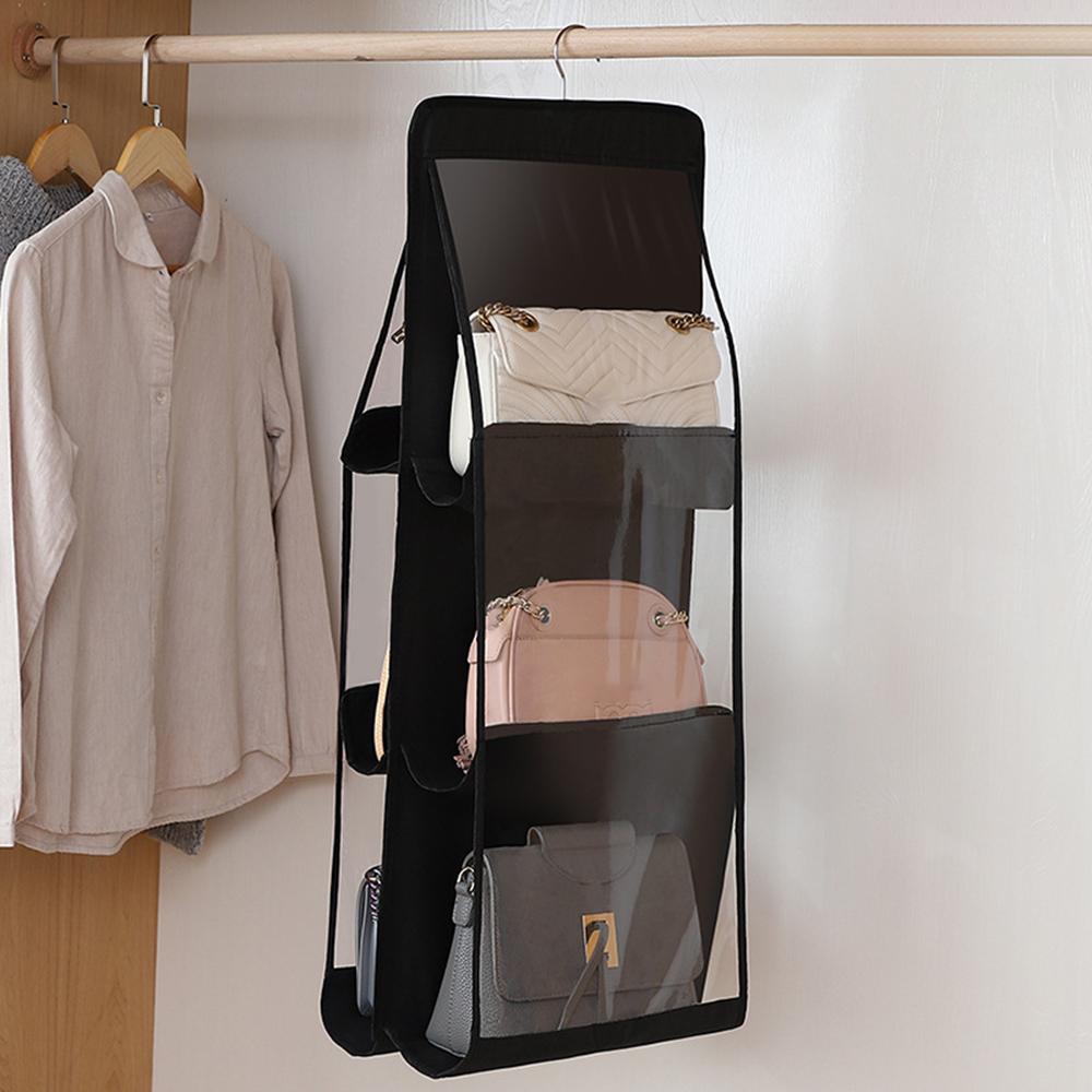 Bag Storage Hanging Bag Hanging Transparent Storage Bag Bedroom Wardrobe Storage Dustproof Bag
Bag Storage Hanging Bag Hanging Transparent Storage Bag Bedroom Wardrobe Storage Dustproof Bag