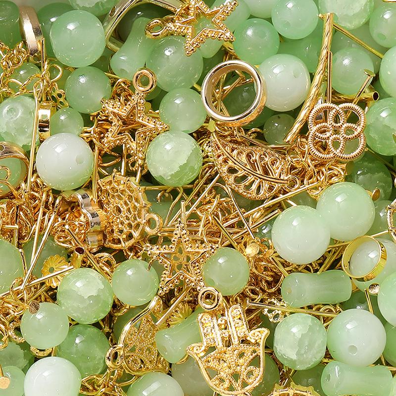 30g Glass Beads Combination Set Mini Crystal Spacer Beads Metal Charms for Making Bracelet Necklace Earring Jewelry DIY Crafts
30g Glass Beads Combination Set Mini Crystal Spacer Beads Metal Charms for Making Bracelet Necklace Earring Jewelry DIY Crafts