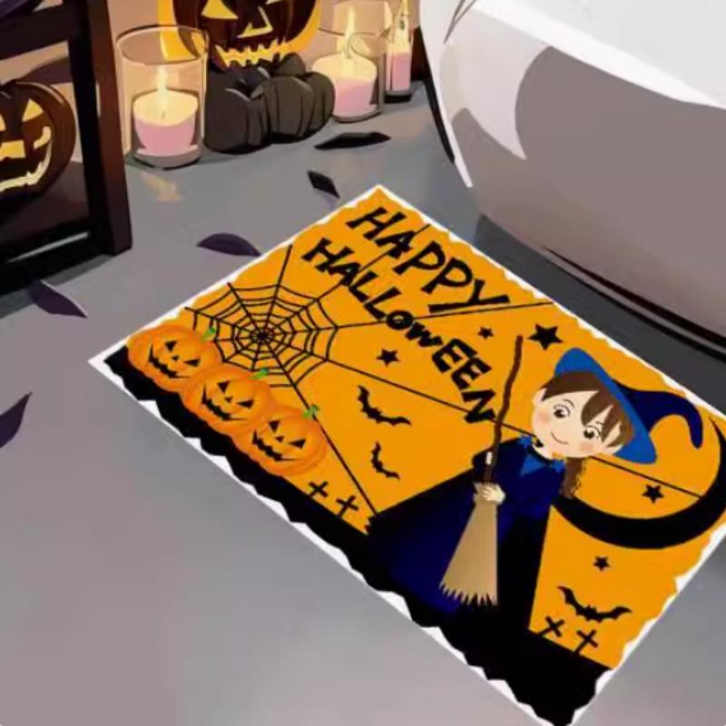 Halloween Diatom Mud Mat Night Pumpkin Non Slip Rug for Entryway Bathroom Washroom Decor 40X60CM(1.3X2FT
Halloween Diatom Mud Mat Night Pumpkin Non Slip Rug for Entryway Bathroom Washroom Decor 40X60CM(1.3X2FT