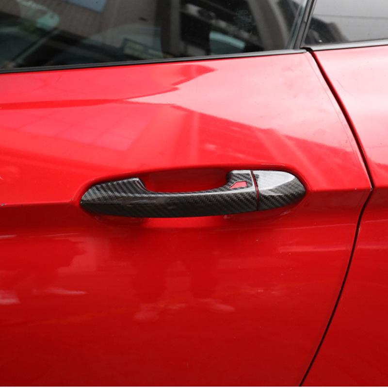 Tantan Real Carbon Fiber Exterior Handle Shell for Ford Mustang 4-piece Set
Tantan Real Carbon Fiber Exterior Handle Shell for Ford Mustang 4-piece Set