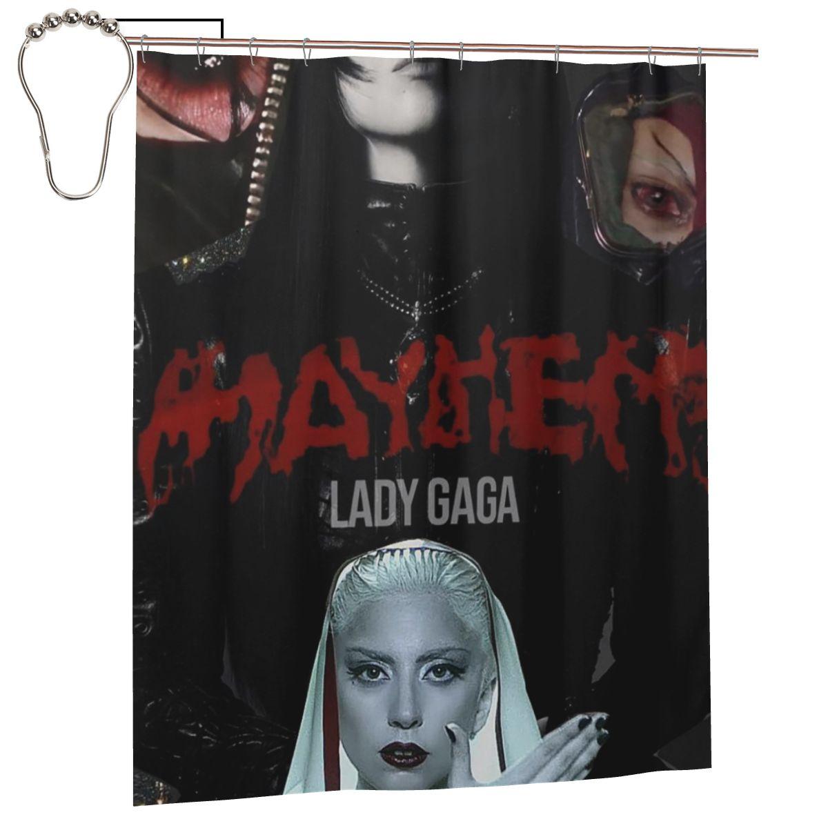 Шторка для душа Lady Gaga Mayhem Альбом Ванная комната Полиэстер Водонепроницаемые Занавески для ванной с крючками W60H190(CM)-1 Pcs
Шторка для душа Lady Gaga Mayhem Альбом Ванная комната Полиэстер Водонепроницаемые Занавески для ванной с крючками W60H190(CM)-1 Pcs