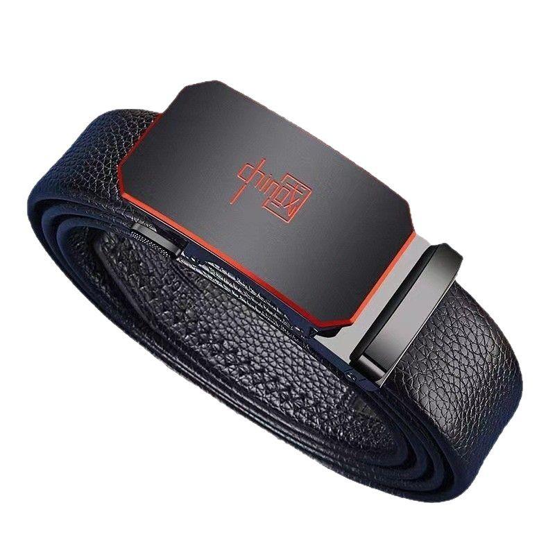 Summer Business Genuine Leather Belts, Personalized Alloy Self-locking Patent Leather Belts, Casual and Versatile Men s Personalized Trend 120cm
Summer Business Genuine Leather Belts, Personalized Alloy Self-locking Patent Leather Belts, Casual and Versatile Men s Personalized Trend 120cm