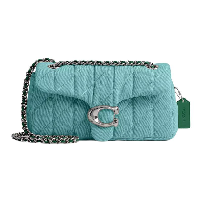COACH Tabby 26 Logo Classic Quilted Denim Shoulder Bag Medium Women s Blue синій
COACH Tabby 26 Logo Classic Quilted Denim Shoulder Bag Medium Women s Blue синій