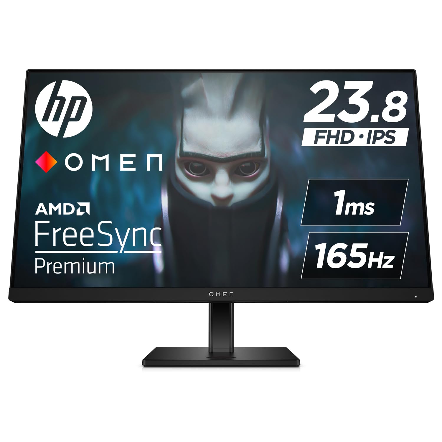 HP Gaming Monitor OMEN 24 23.8 inch Full HD 165Hz 1ms IPS Panel Anti-glare HDMI 2.0 DisplayPort 1.4 PivotHeightAngle Adjustment for PCPS4Switch Blue
HP Gaming Monitor OMEN 24 23.8 inch Full HD 165Hz 1ms IPS Panel Anti-glare HDMI 2.0 DisplayPort 1.4 PivotHeightAngle Adjustment for PCPS4Switch Blue