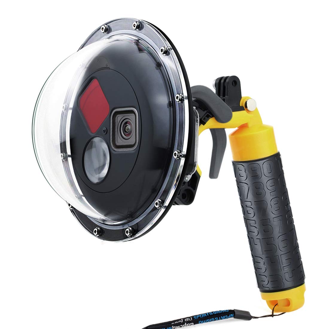 SOONSUN Dome Port for GoPro Hero 9 10 11 12 13 Black Underwater Dome Lens with Waterproof Housing Case Switchable Red 10x Macro Standard Mode Built-in
SOONSUN Dome Port for GoPro Hero 9 10 11 12 13 Black Underwater Dome Lens with Waterproof Housing Case Switchable Red 10x Macro Standard Mode Built-in