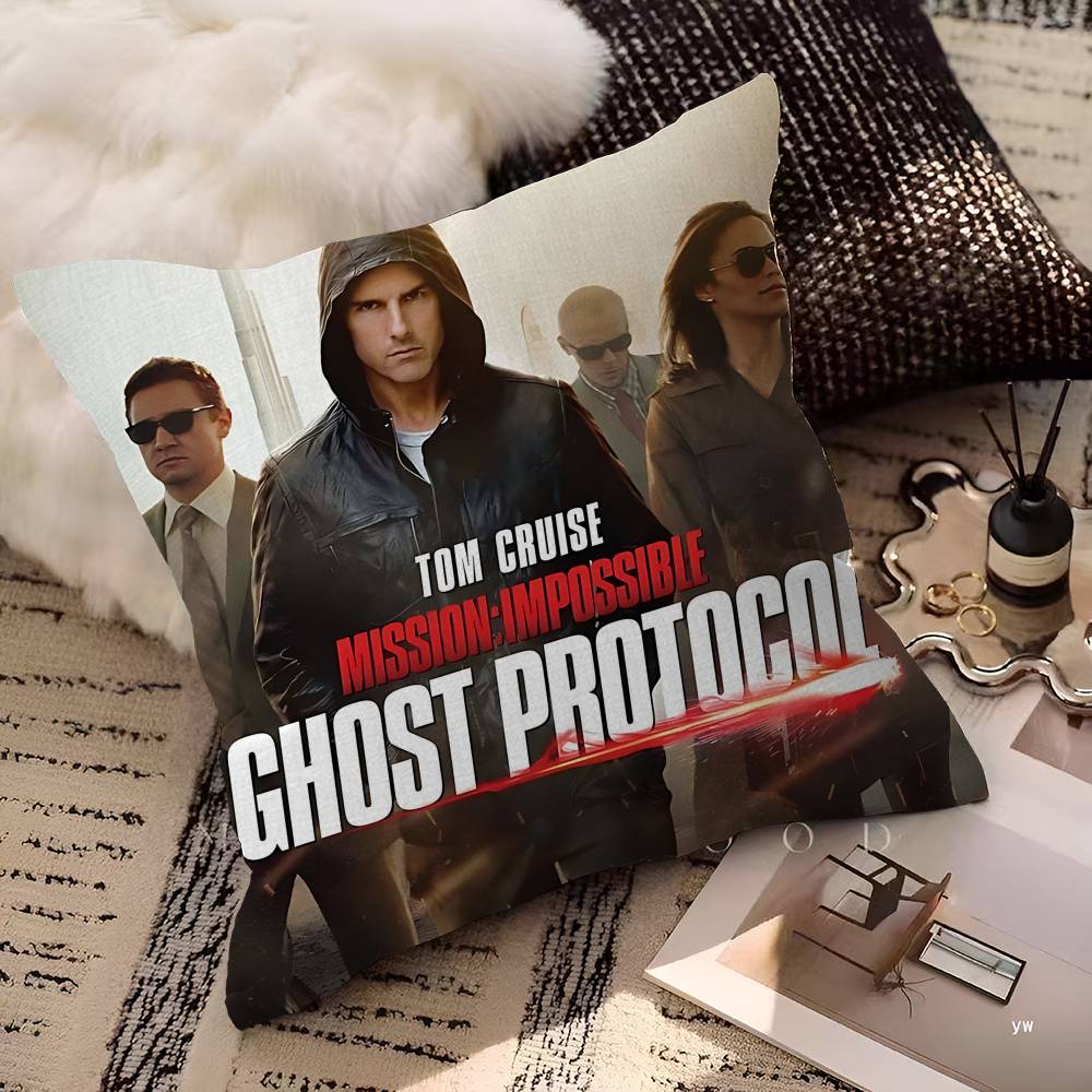 Movie Mission Impossible Pillow Gift Home Office Decoration Pillow Bedroom Sofa Car Cushion CoverPillow Case 30cmx30cm
Movie Mission Impossible Pillow Gift Home Office Decoration Pillow Bedroom Sofa Car Cushion CoverPillow Case 30cmx30cm