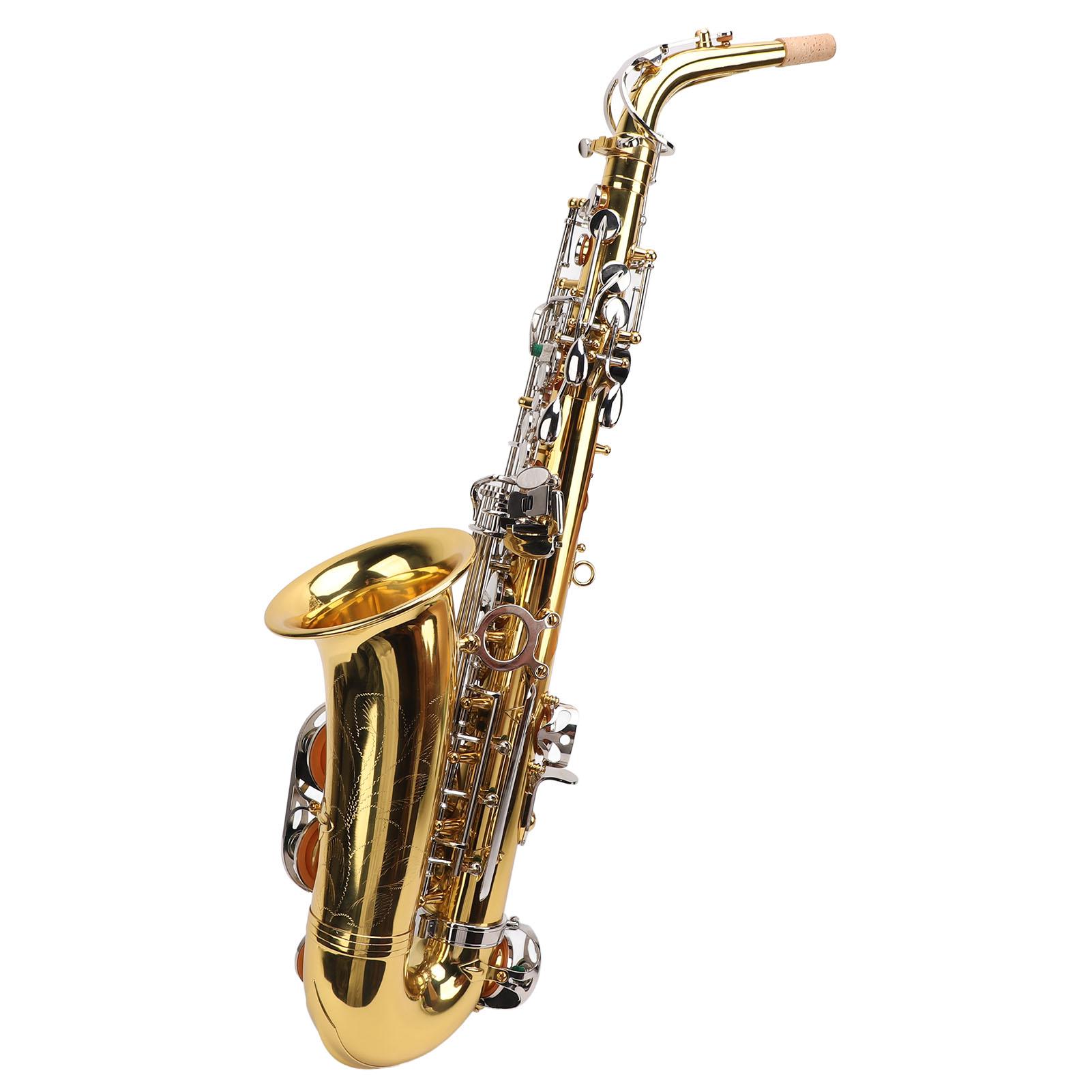 Eb Alto Saxophone Set Brass Material Sax Woodwind Instrument for Professional Player and Beginner
Eb Alto Saxophone Set Brass Material Sax Woodwind Instrument for Professional Player and Beginner