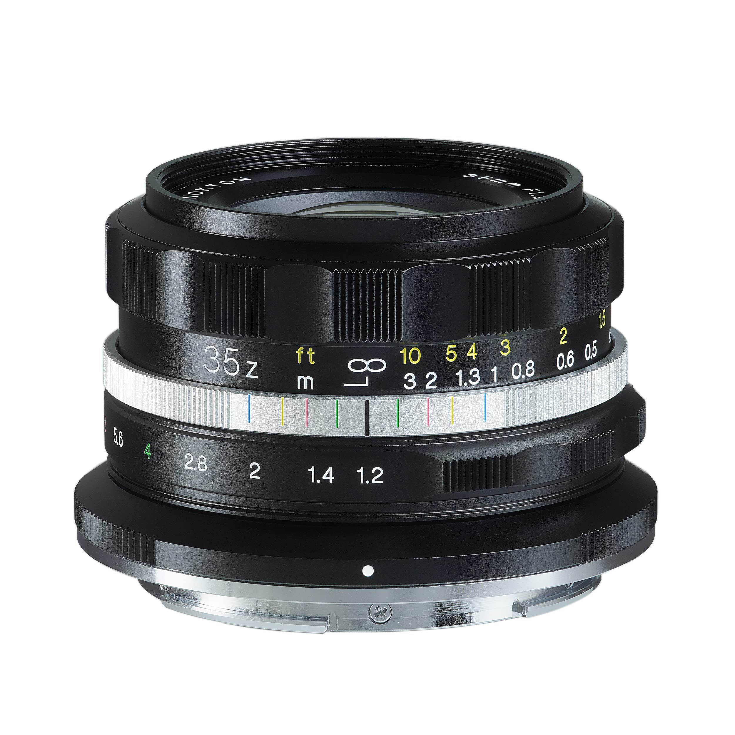Voigtlander NOKTON D35mm Nikon Z mount black F1.2 (APS-C) чорний 
Voigtlander NOKTON D35mm Nikon Z mount black F1.2 (APS-C) чорний