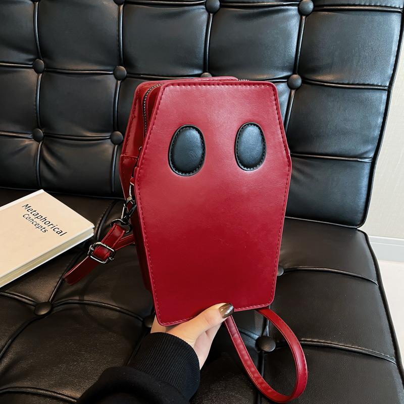 Quirky Ghost Shoulder Bag Women Halloween Demon Colorblock Patchwork Fashion Crossbody Purse
Quirky Ghost Shoulder Bag Women Halloween Demon Colorblock Patchwork Fashion Crossbody Purse