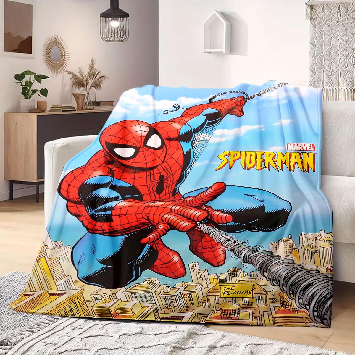 Marvel Cartoon Print Flannel Blanket for Travel Picnics Bedrooms Sofas Beds Chairs Home Decor All Seasons Various Sizes 75x90cm
Marvel Cartoon Print Flannel Blanket for Travel Picnics Bedrooms Sofas Beds Chairs Home Decor All Seasons Various Sizes 75x90cm
