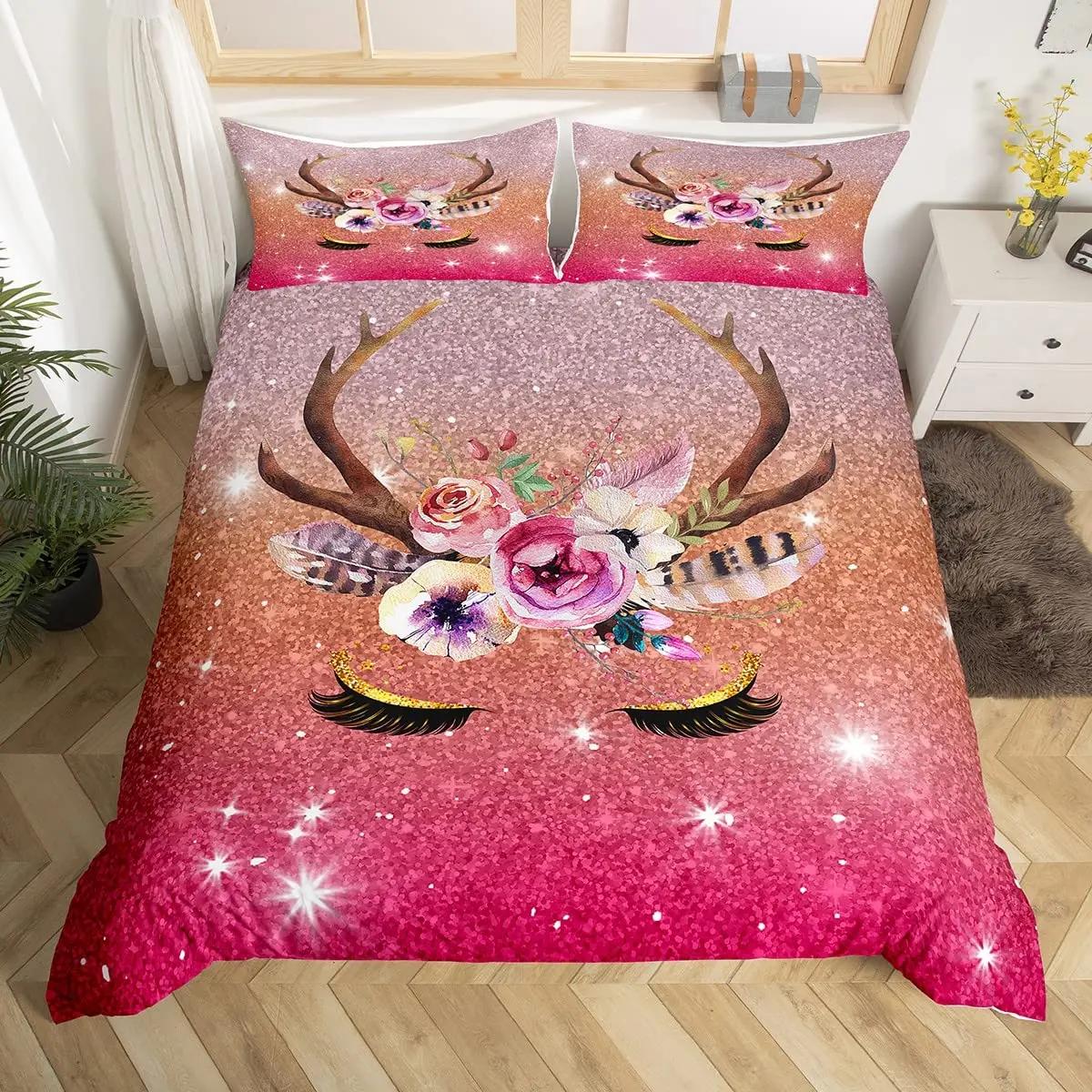 Comforter Unicorn Eyelas Gradient Red And Purple Rainbow Golden Long Lashes Glittering Polyester Bedroom Decorations Women Kid Comforter (quilt)-EU Single(135*200cm)3pcs
Comforter Unicorn Eyelas Gradient Red And Purple Rainbow Golden Long Lashes Glittering Polyester Bedroom Decorations Women Kid Comforter (quilt)-EU Single(135*200cm)3pcs