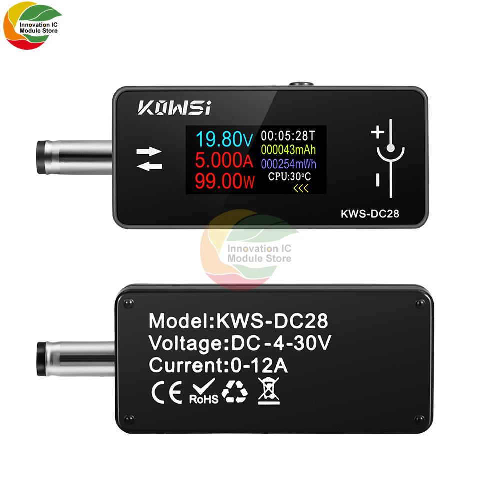 KWS-DC28 0.96 Inch TFT HD Digital Display DC 5.5*2.5 Interface Tester Voltage Ammeter Power Meter Multi in one display
KWS-DC28 0.96 Inch TFT HD Digital Display DC 5.5*2.5 Interface Tester Voltage Ammeter Power Meter Multi in one display