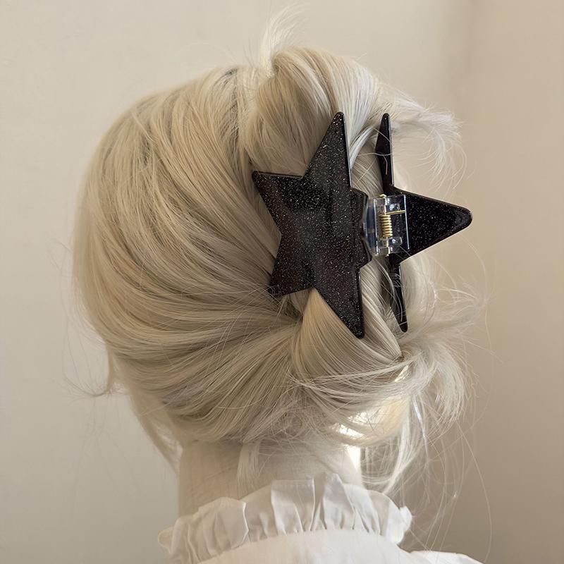 Trendy Cool Shiny Star Hair Clips Claw Y2K Accessories Punk Irregular Pentagram Women Girl Hairpin Party Hair Accessories as the picture
Trendy Cool Shiny Star Hair Clips Claw Y2K Accessories Punk Irregular Pentagram Women Girl Hairpin Party Hair Accessories as the picture