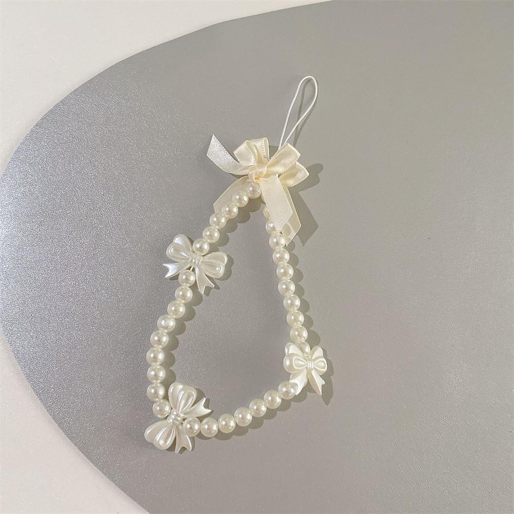 1Pc Pearl Bow Mobile Phone Lanyard DIY Handmade Beads Phone Strap Chain Lanyards Women Girls Pearl Rope for Phone Case Hanging
1Pc Pearl Bow Mobile Phone Lanyard DIY Handmade Beads Phone Strap Chain Lanyards Women Girls Pearl Rope for Phone Case Hanging