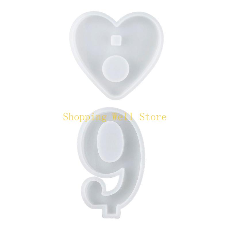 KX4B Heart Numbers Candlestick Siliocne Mold DIY Handmade Epoxy Resin Holder
KX4B Heart Numbers Candlestick Siliocne Mold DIY Handmade Epoxy Resin Holder