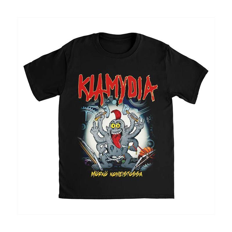 Klamydia Finnish Rock Band Dark Metal Style Punk American Vintage Loose Men s and Women s T-Shirt Short Sleeve 2XL
Klamydia Finnish Rock Band Dark Metal Style Punk American Vintage Loose Men s and Women s T-Shirt Short Sleeve 2XL