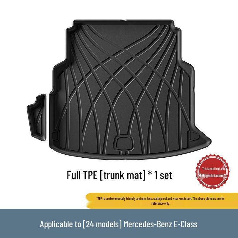 Custom TPE Floor and Trunk Mats for Mercedes-Benz E-Class Long Wheelbase (24 Models)
Custom TPE Floor and Trunk Mats for Mercedes-Benz E-Class Long Wheelbase (24 Models)