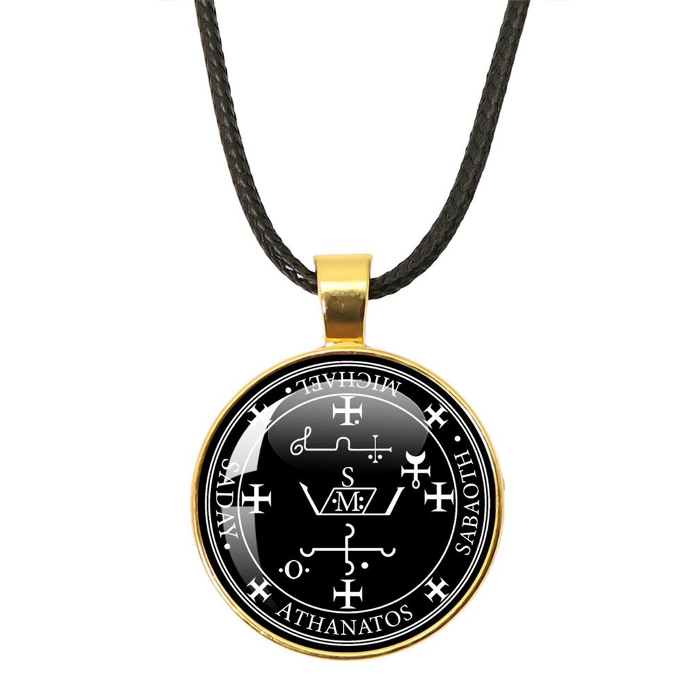 Печать Семи Архангелов Медаль Кожаный Шнурок Ожерелье Михаил Разиэль Уриил Гавриил Кулон Руническое Ожерелье Защитный Амулет Подарки
Печать Семи Архангелов Медаль Кожаный Шнурок Ожерелье Михаил Разиэль Уриил Гавриил Кулон Руническое Ожерелье Защитный Амулет Подарки