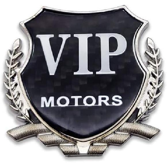 Metal Silver VIP Motors Logo Car Emblem Carbon Fiber Badge Premium 3D Rear Trunk Sticker Auto Side Fender Decal (Silver) срібний
Metal Silver VIP Motors Logo Car Emblem Carbon Fiber Badge Premium 3D Rear Trunk Sticker Auto Side Fender Decal (Silver) срібний