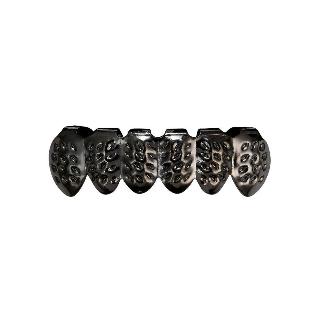Trendy Gold-Plated Hip Hop Grillz with Engraved Pattern - Halloween Prop
Trendy Gold-Plated Hip Hop Grillz with Engraved Pattern - Halloween Prop