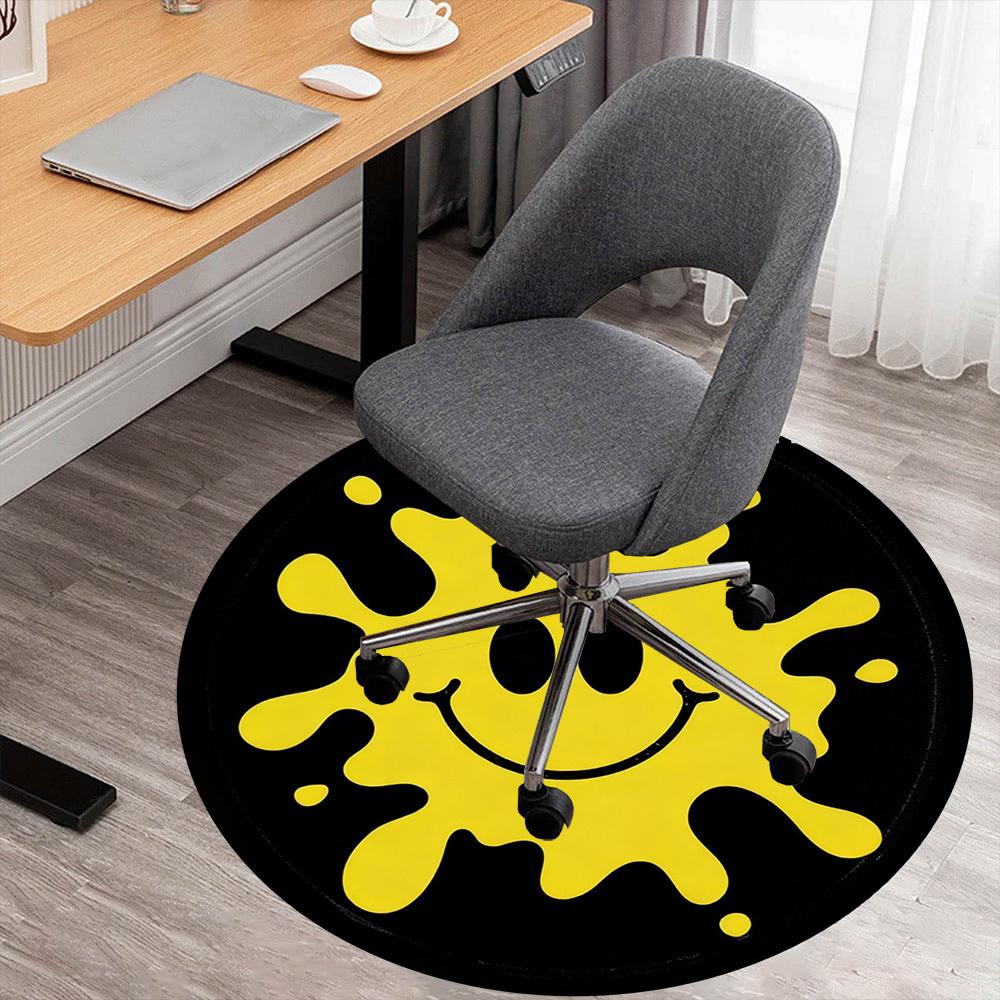 1pc smiley sun Round Chair mat office Area Rug - Non-Slip, Floor Mat for Office, Bedroom, Ideal home decor gift p0105054 80cm
1pc smiley sun Round Chair mat office Area Rug - Non-Slip, Floor Mat for Office, Bedroom, Ideal home decor gift p0105054 80cm