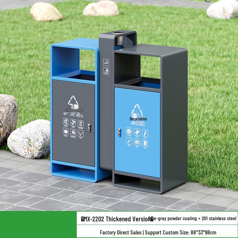 Outdoor Stainless Steel Trash Can
Outdoor Stainless Steel Trash Can
