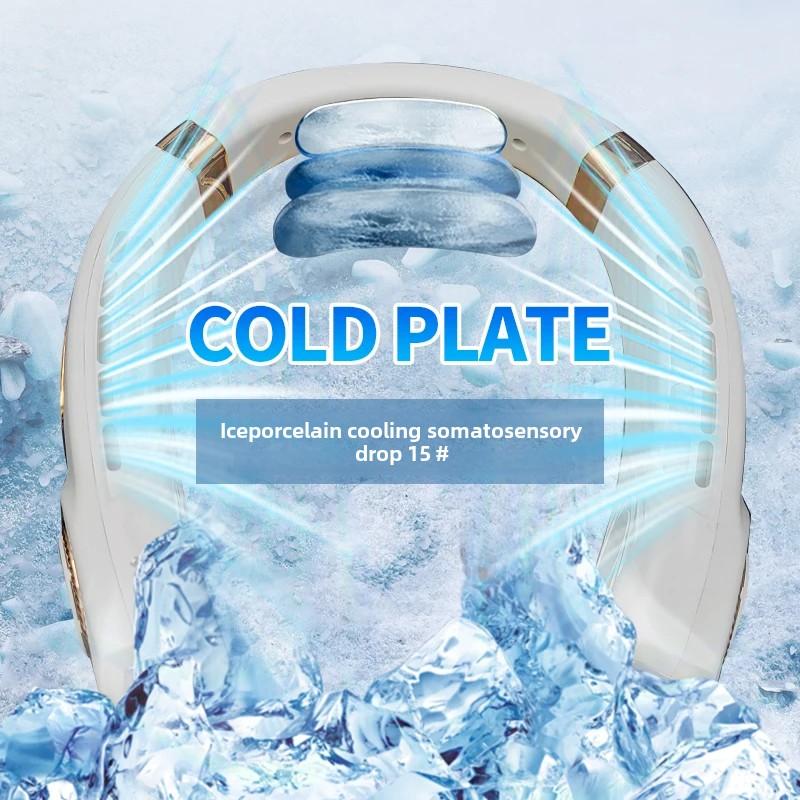 Portable Neck Fan Personal 4000mah Bladeless Cooling Neck Fan Blow Cold Air Neck Cooler Wearable Fan Around Your Neck Adjustable білий
Portable Neck Fan Personal 4000mah Bladeless Cooling Neck Fan Blow Cold Air Neck Cooler Wearable Fan Around Your Neck Adjustable білий