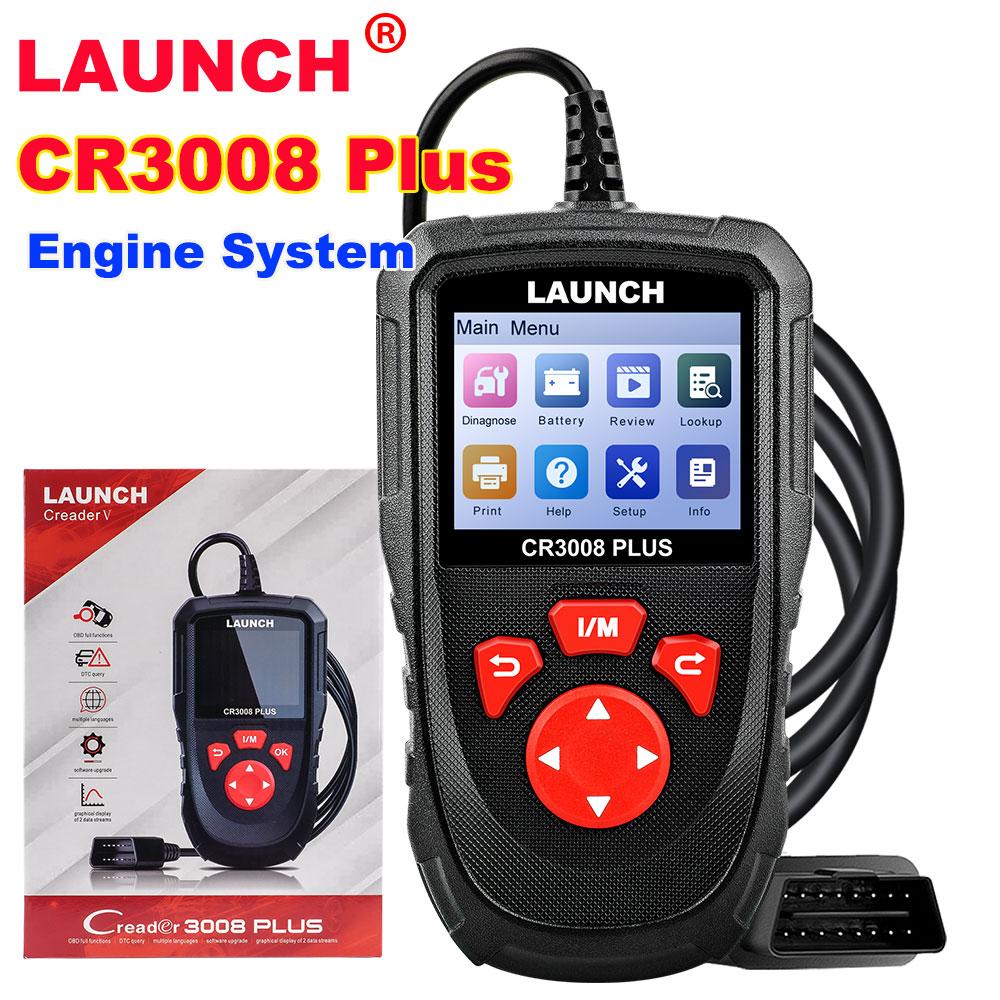 LAUNCH X431 CR3008 PLUS Full OBD2 Diagnostic Tools Car OBD OBD2 Automotive Scanner Check Engine Battery Free Update Online LAUNCH CR3008 Plus
LAUNCH X431 CR3008 PLUS Full OBD2 Diagnostic Tools Car OBD OBD2 Automotive Scanner Check Engine Battery Free Update Online LAUNCH CR3008 Plus