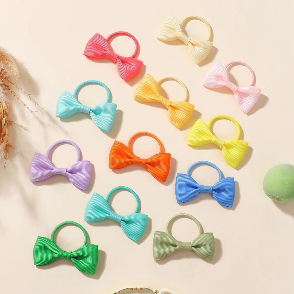 20/40pcs 2.75 Solid Ribbon Bowknot Hair Rubber Band for Baby Girls Handmade Cute Bow Hair Ties Headwear Kids Hair Accessories
20/40pcs 2.75 Solid Ribbon Bowknot Hair Rubber Band for Baby Girls Handmade Cute Bow Hair Ties Headwear Kids Hair Accessories