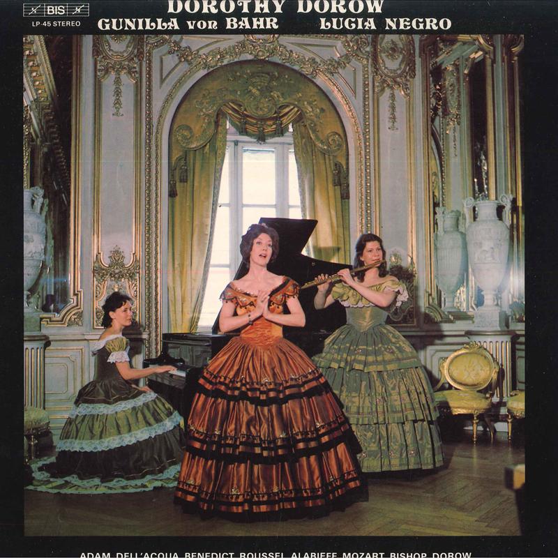 LP Record DOROTHY DOROW, GUNILLA VON BAHR, LU - Adam, Dell acqua, Benedict, Roussel LP45 BIS 1976 Sweden Classical Used
LP Record DOROTHY DOROW, GUNILLA VON BAHR, LU - Adam, Dell acqua, Benedict, Roussel LP45 BIS 1976 Sweden Classical Used