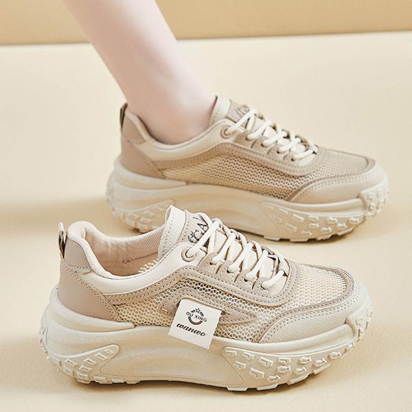 Korean version of summer student sports and leisure mesh breathable thick sole 35 хакі
Korean version of summer student sports and leisure mesh breathable thick sole 35 хакі