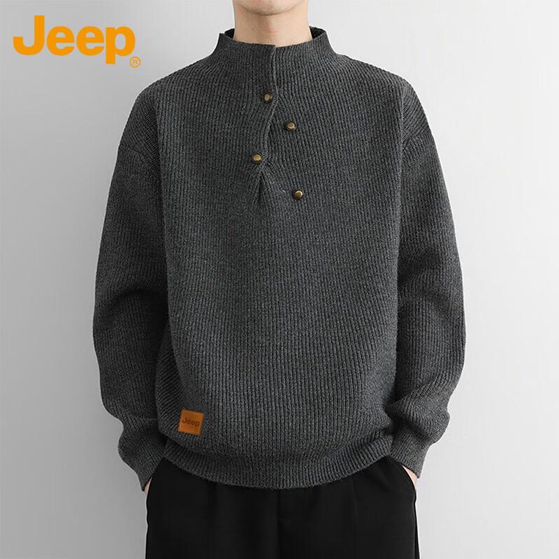 JEEP Men s Winter Thickened Half-Turtleneck Sweater L
JEEP Men s Winter Thickened Half-Turtleneck Sweater L