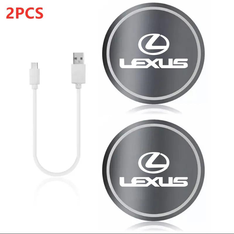 Car LED Luminous Water Cup Pads Auto Coaster Mats For Lexus RX ES GX LS LX IS GS RC UX IS250 IS300 ES300 ES250 Auto Accessories
Car LED Luminous Water Cup Pads Auto Coaster Mats For Lexus RX ES GX LS LX IS GS RC UX IS250 IS300 ES300 ES250 Auto Accessories