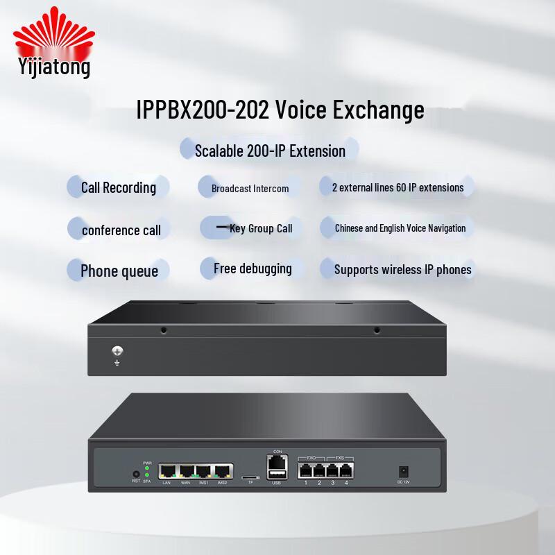 Yijiatong IP PBX Call Center System (CN version)
Yijiatong IP PBX Call Center System (CN version)