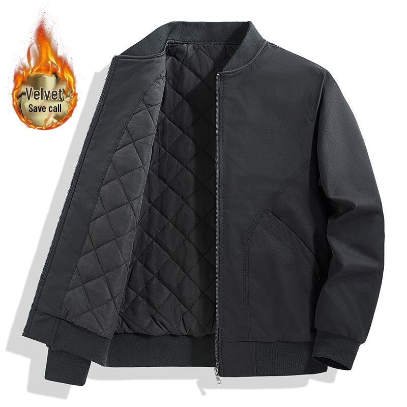 Men s Winter Cotton Thickened Baseball Collar Jacket L чорний
Men s Winter Cotton Thickened Baseball Collar Jacket L чорний