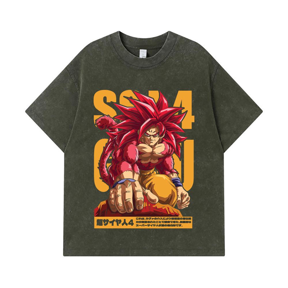275 GSM Washed T-shirts 100% Cotton Dragon Ball V42 Goku SSJ4 Print Unisex Heavy Cotton T Shirt S
275 GSM Washed T-shirts 100% Cotton Dragon Ball V42 Goku SSJ4 Print Unisex Heavy Cotton T Shirt S