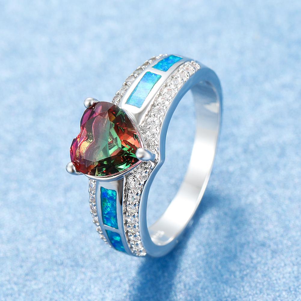 Peach Heart Ring Fashionable Personalized Retro Female No. 10
Peach Heart Ring Fashionable Personalized Retro Female No. 10