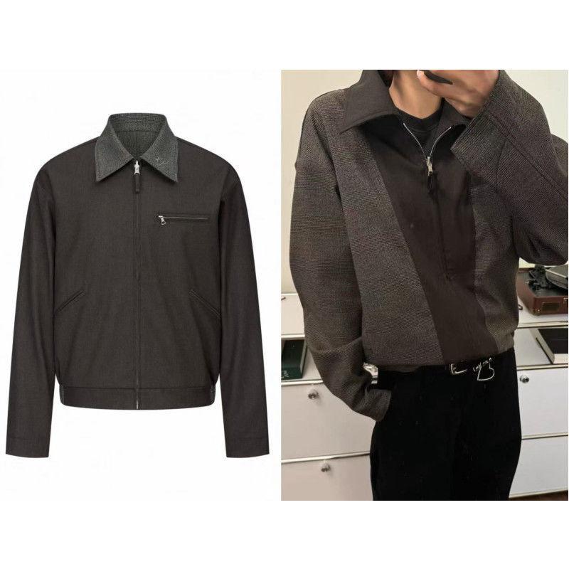 Autumn old money wind thousand birds grid small fragrant coat men s double-sided suit jacket plaid neckline embroidery casual M
Autumn old money wind thousand birds grid small fragrant coat men s double-sided suit jacket plaid neckline embroidery casual M