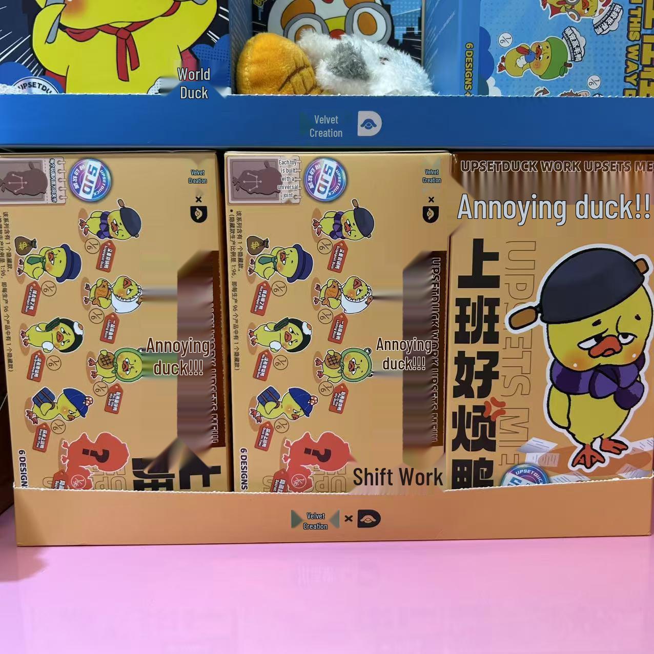 Genuine Cute Annoyed Duck Upsetduck Plush Toy Ornament Doll
Genuine Cute Annoyed Duck Upsetduck Plush Toy Ornament Doll